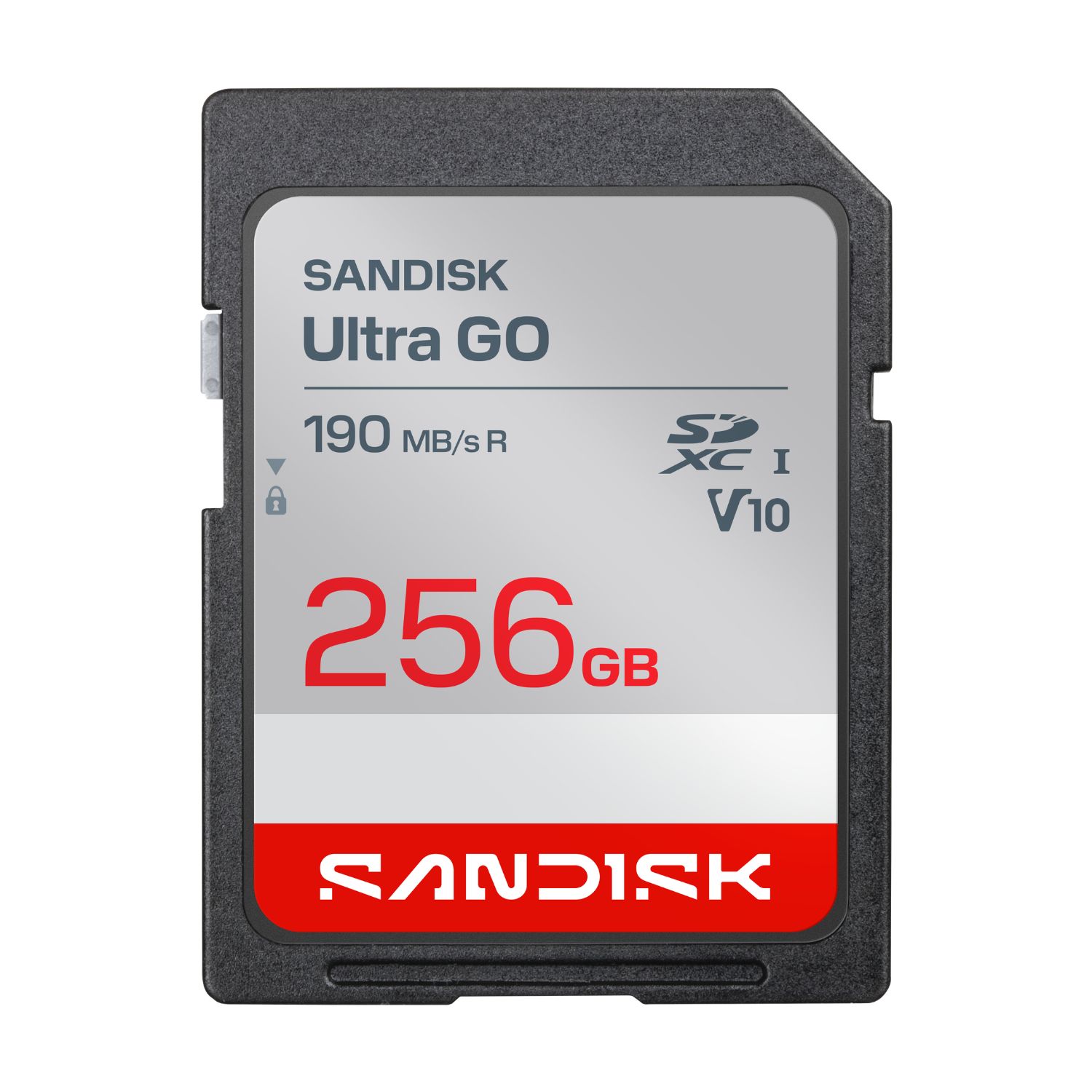 SanDisk Ultra GO SDXC UHS-I 256GB, 190MB/s – karta pamięci SD Full HD