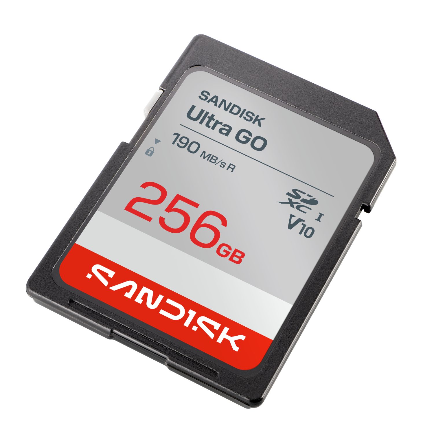 SanDisk Ultra GO SDXC UHS-I 256GB, 190MB/s – karta pamięci SD Full HD