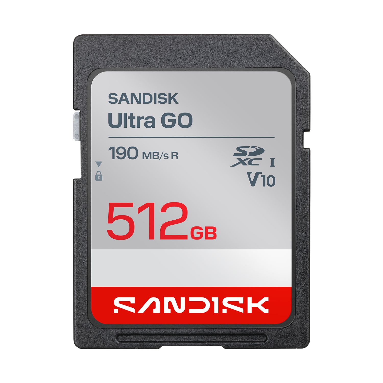 SanDisk Ultra GO SDXC UHS-I 512GB 190MB/s – karta pamięci SD 4K Full HD