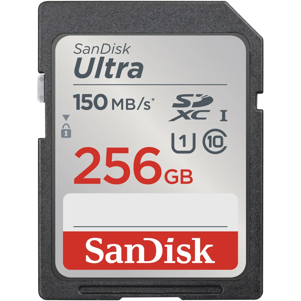 KARTA SANDISK ULTRA SDXC 256GB 150MB/s UHS-I Class 10