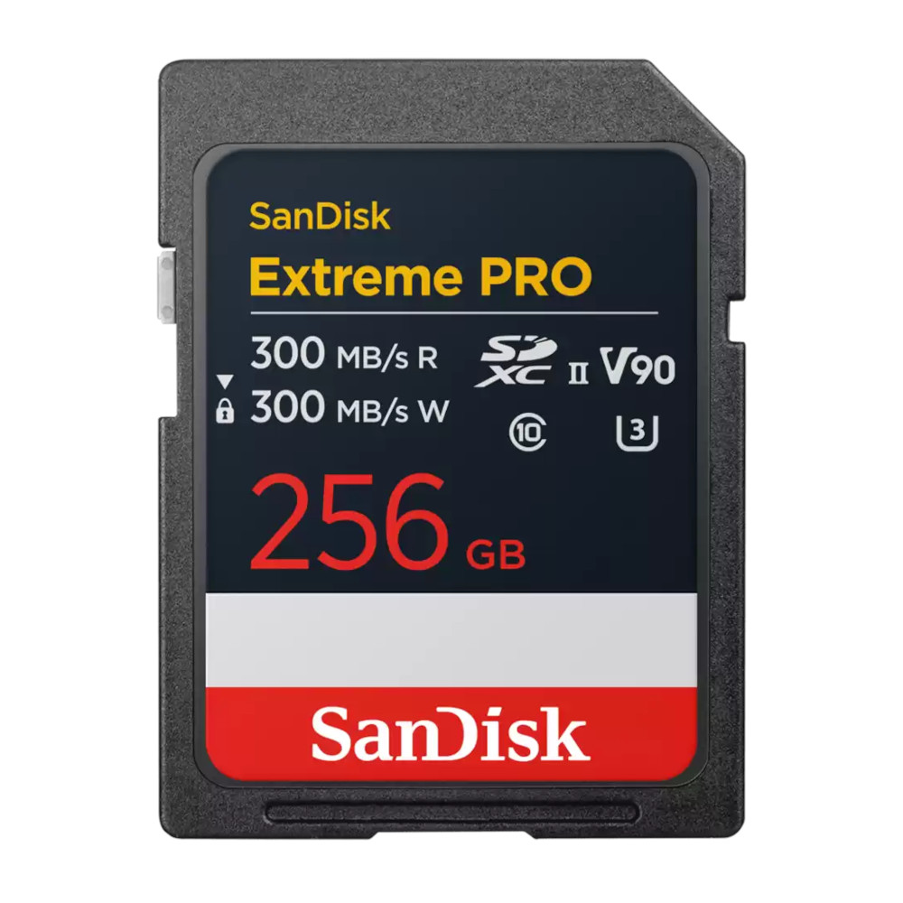 KARTA SANDISK EXTREME PRO SDXC 256GB - 300MB/s 8K, V90, UHS-II