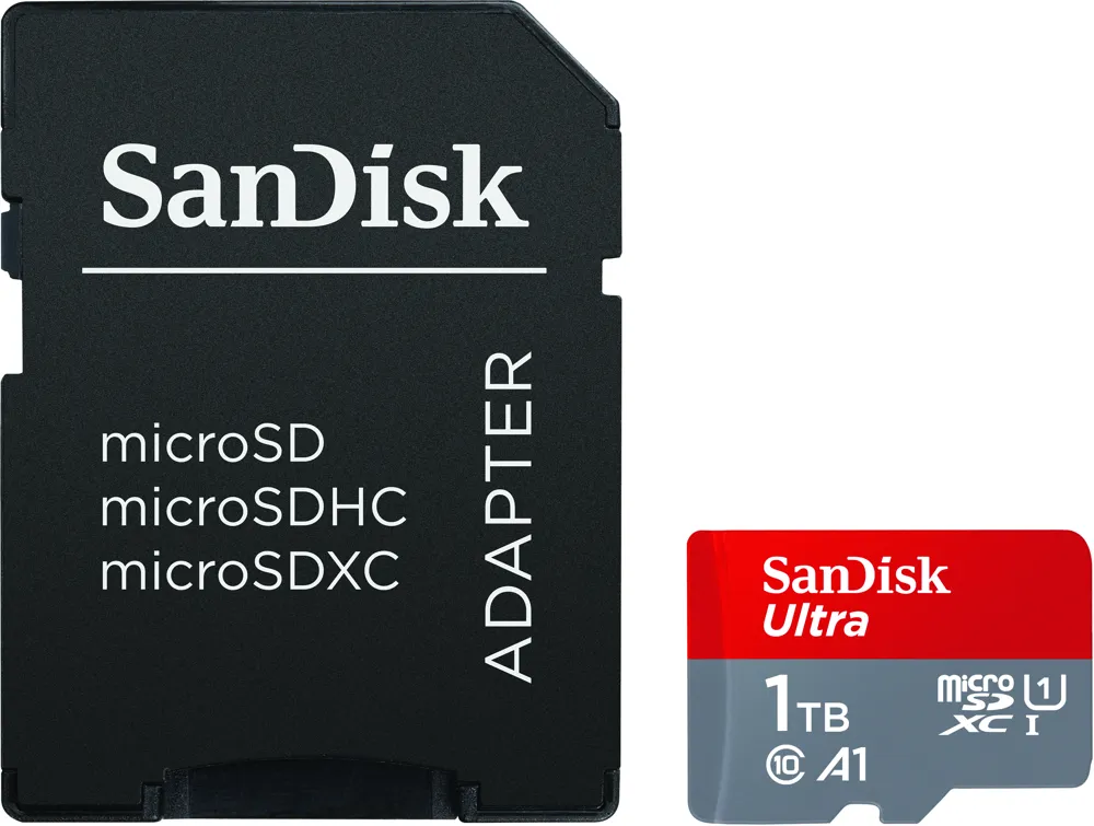 KARTA SANDISK ULTRA microSDXC 1 TB 150MB/s A1 Cl.10 UHS-I + ADAPTER