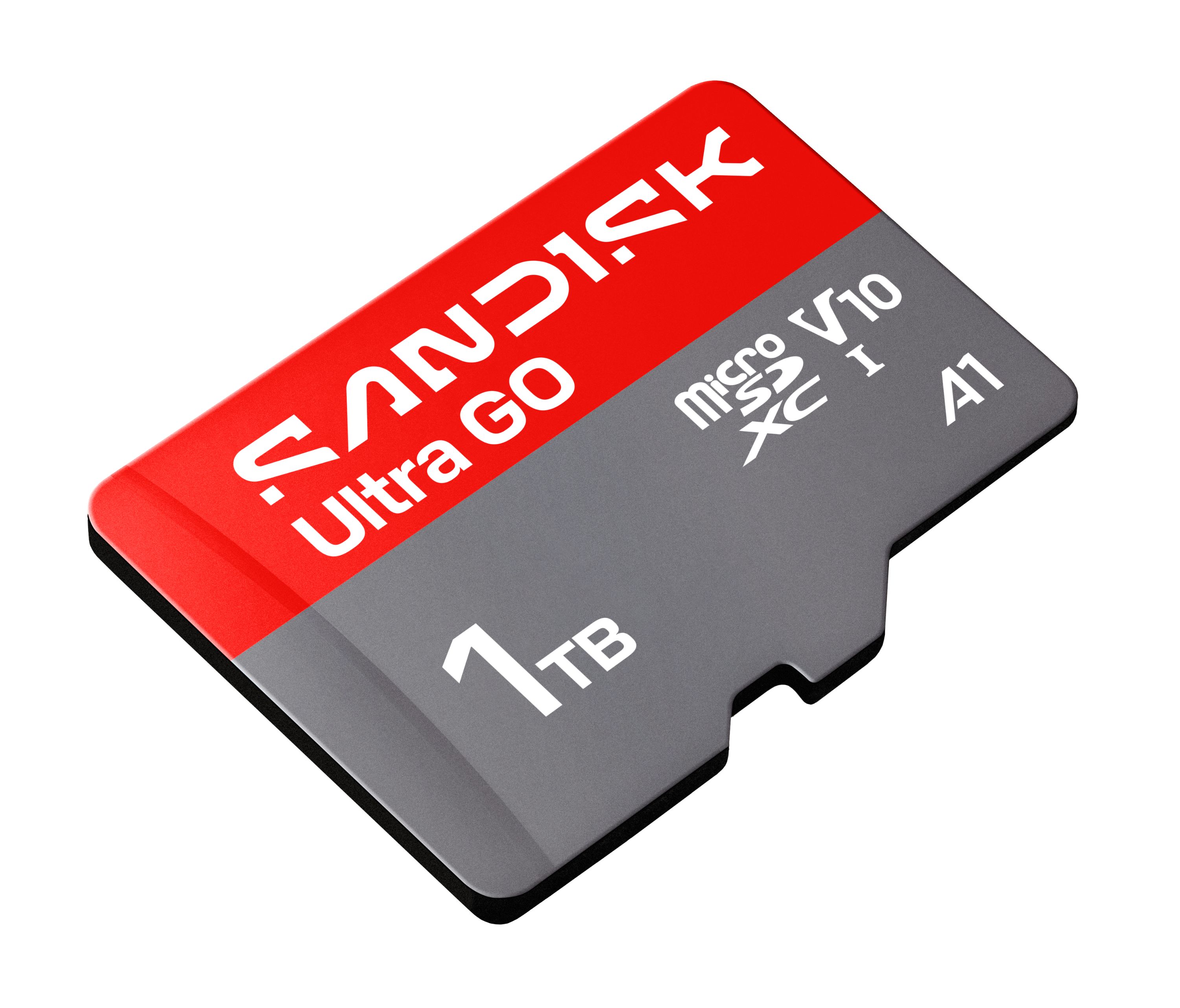 Karta pamięci SanDisk Ultra GO microSDXC 1TB, 190MB/s, UHS-I, A1