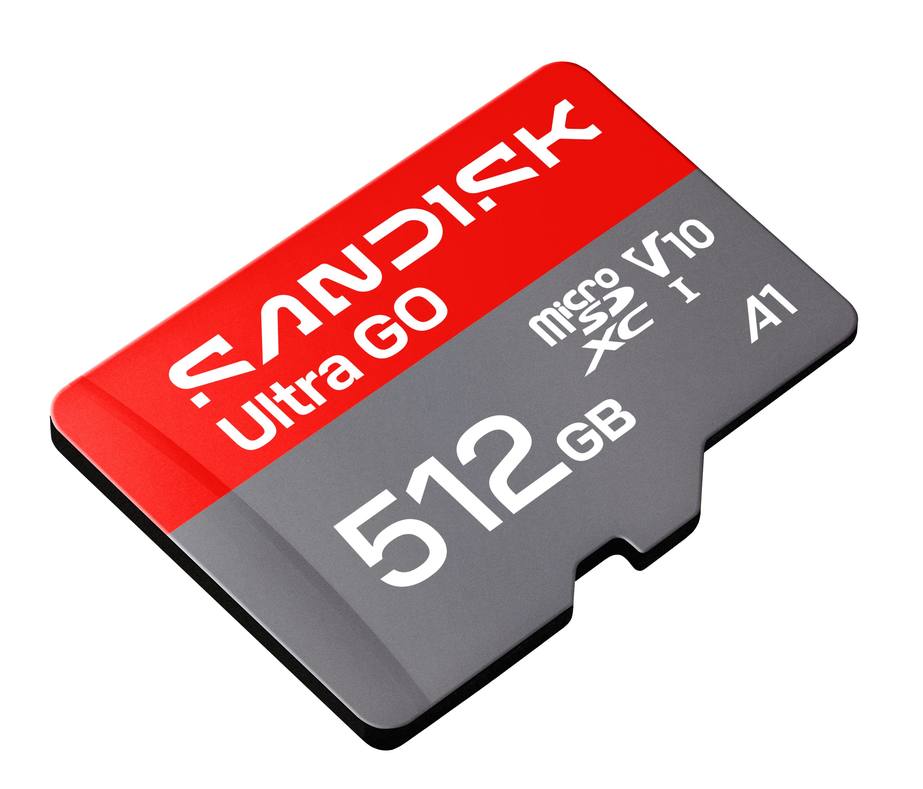 Karta pamięci SanDisk Ultra GO microSDXC 512GB, 190MB/s, UHS-I, A1