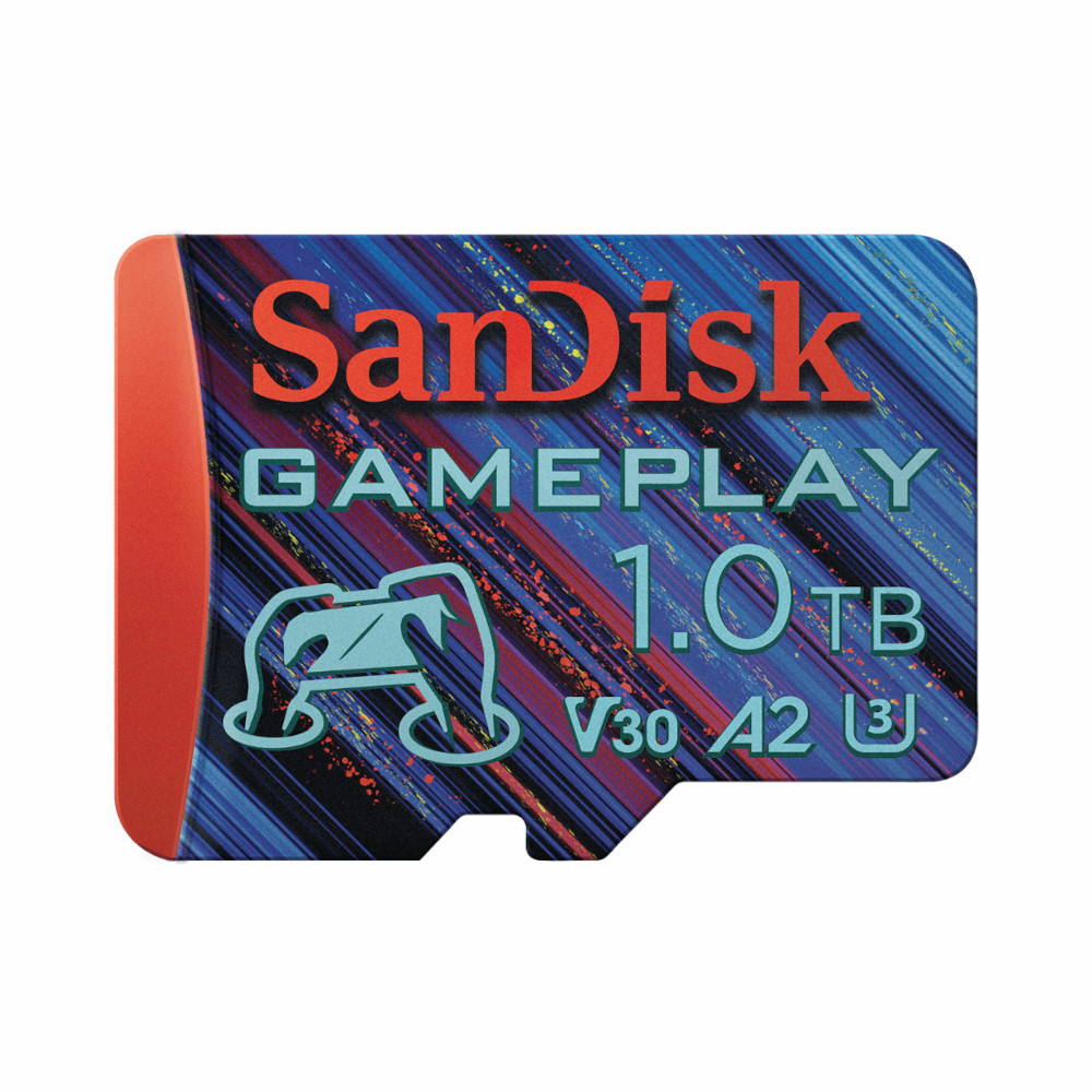 KARTA SANDISK GamePlay microSDXC 1TB 190/130 MB/s A2 C10 V30 UHS-I U3