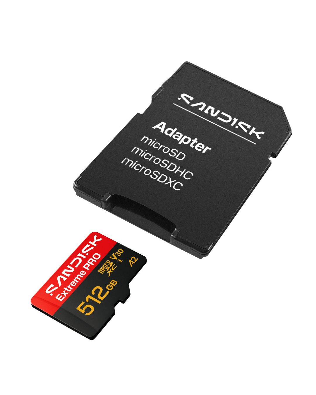 SanDisk Extreme PRO microSDXC UHS-I, 512GB, 250/170MB/s, A2, V30 - karta pamięci 4K