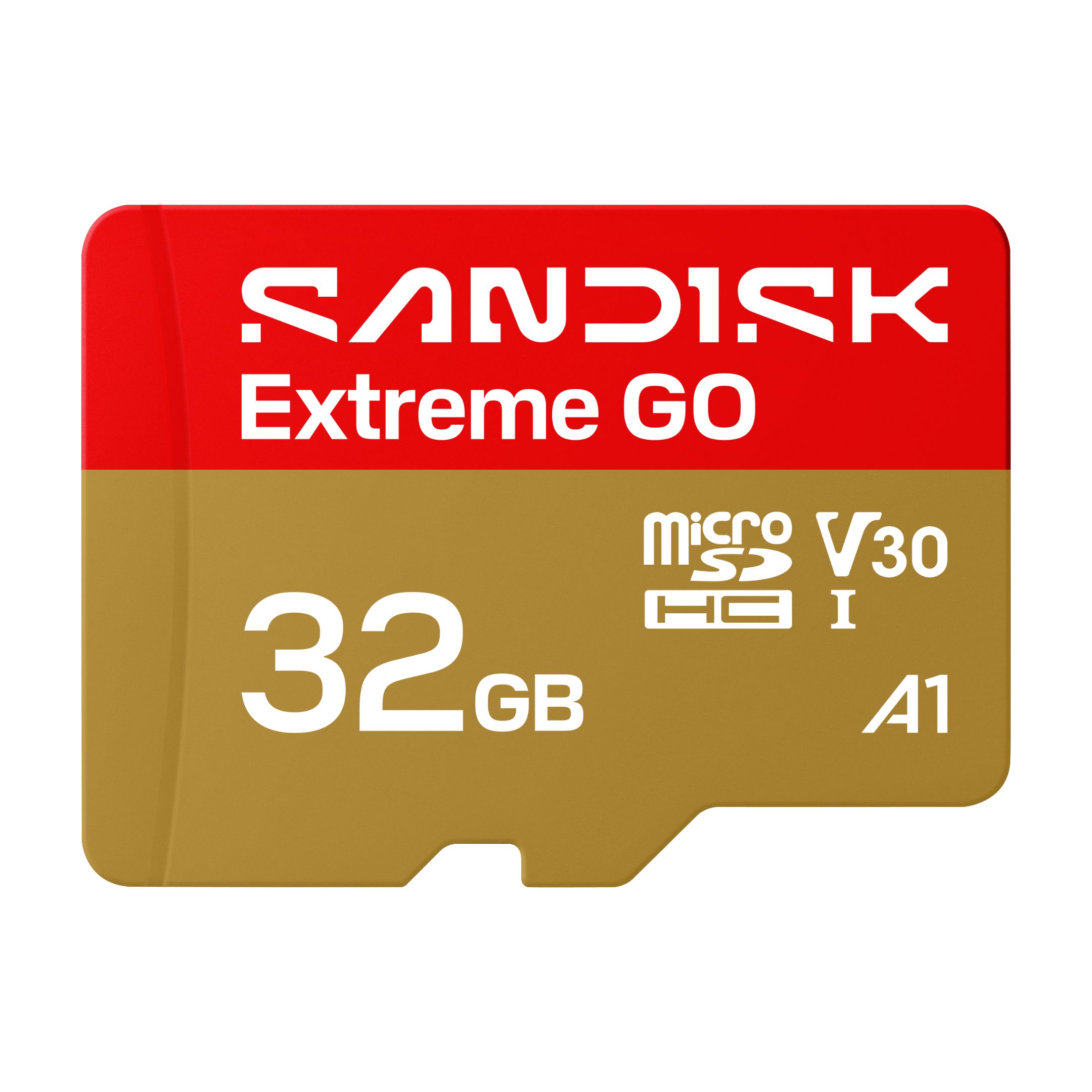 SanDisk Extreme GO microSDHC UHS-I 32GB, 100/60MB/s, A2, V30 - karta pamięci 4K