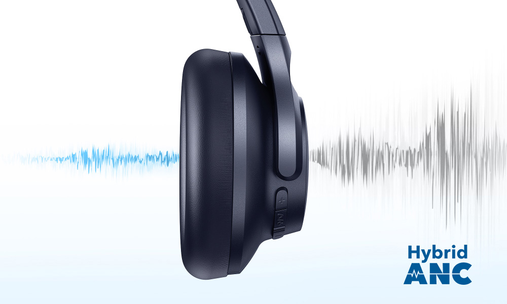 Słuchawki bezprzewodowe Soundcore Q20i Niebieskie