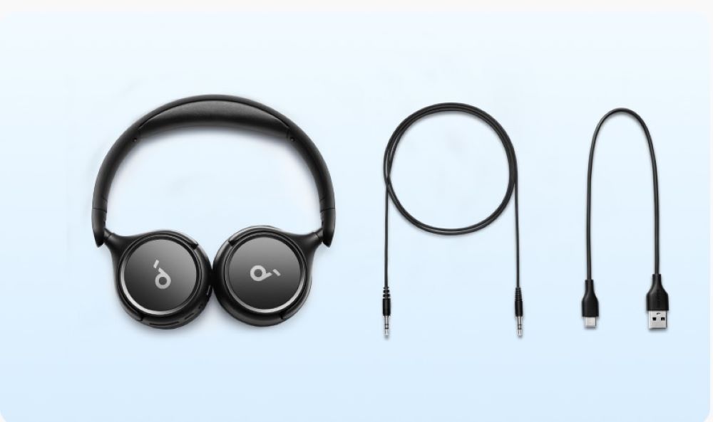 Słuchawki bezprzewodowe Soundcore H30i Czarny