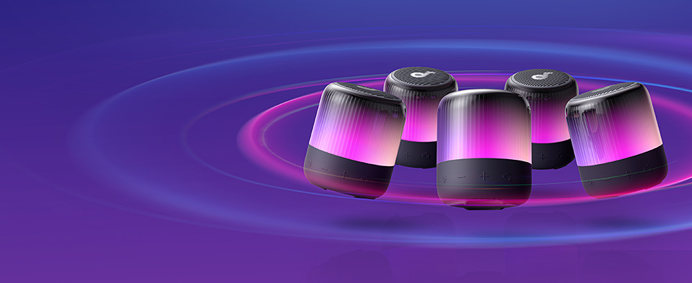 Głośnik Soundcore Glow Mini Czarny