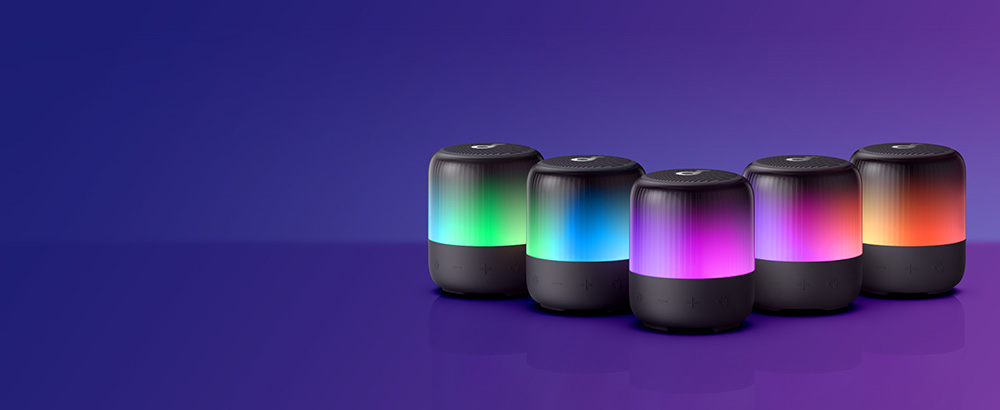 Głośnik Soundcore Glow Mini Czarny