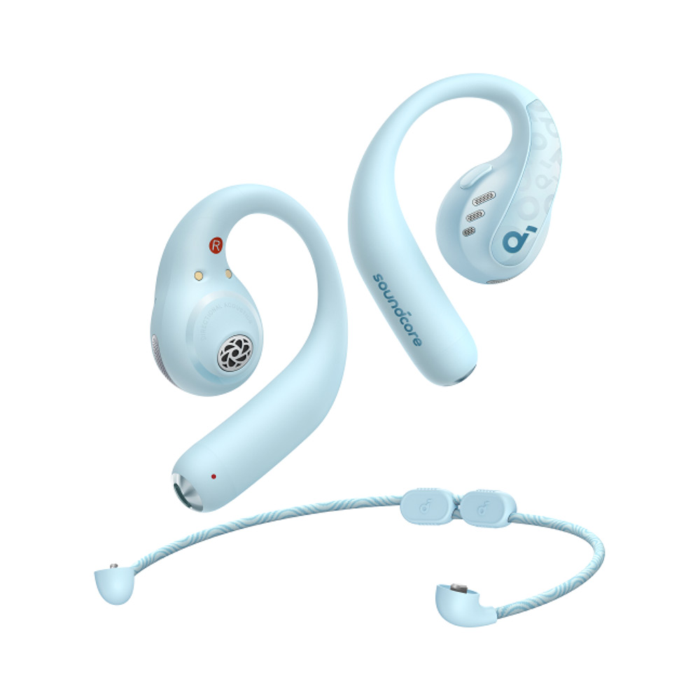Słuchawki bezprzewodowe o otwartej konstrukcji Soundcore AeroFit Pro Błękitny