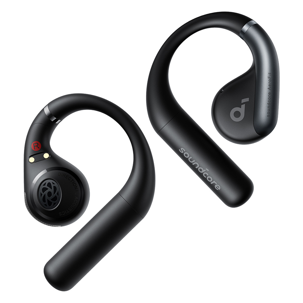 Słuchawki bezprzewodowe o otwartej konstrukcji Soundcore AeroFit Czarne
