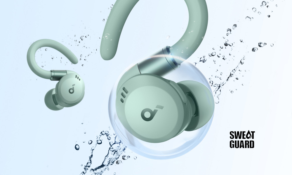 Słuchawki bezprzewodowe Soundcore Sport X20 Zielone