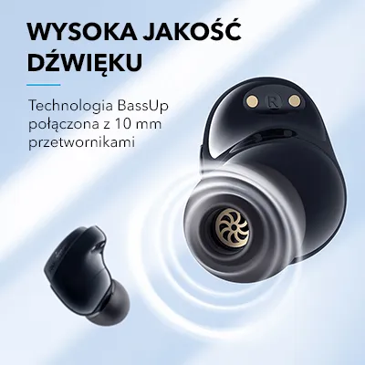 Słuchawki bezprzewodowe Soundcore Dot 3i Czarny