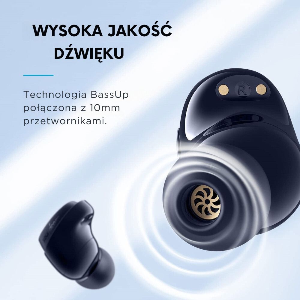 Słuchawki bezprzewodowe Soundcore Dot 3i v2 Niebieskie