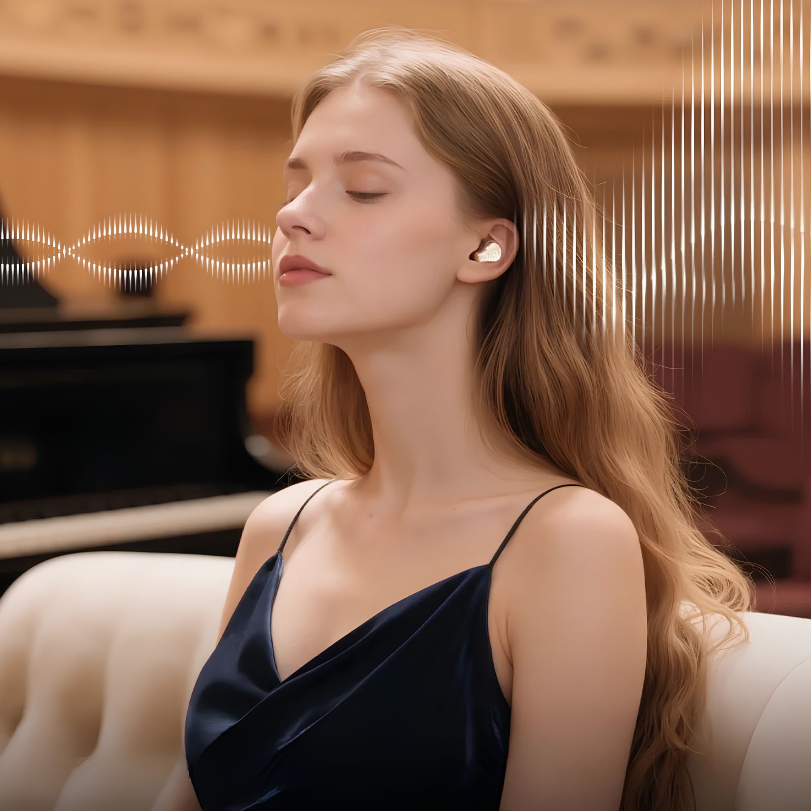 Słuchawki bezprzewodowe Soundpeats H3 Czarne