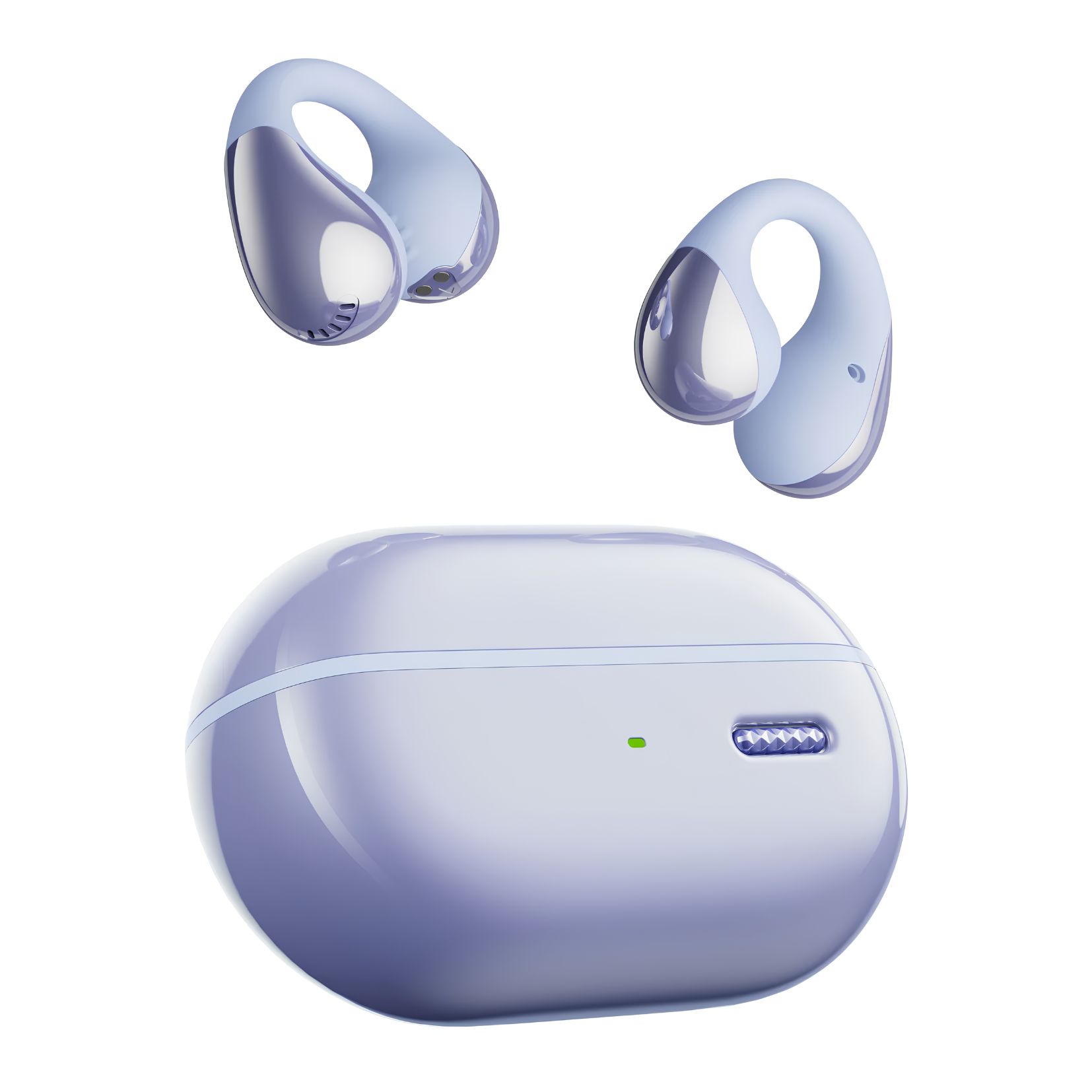 Słuchawki bezprzewodowe Soundpeats PearlClip Pro Fioletowe