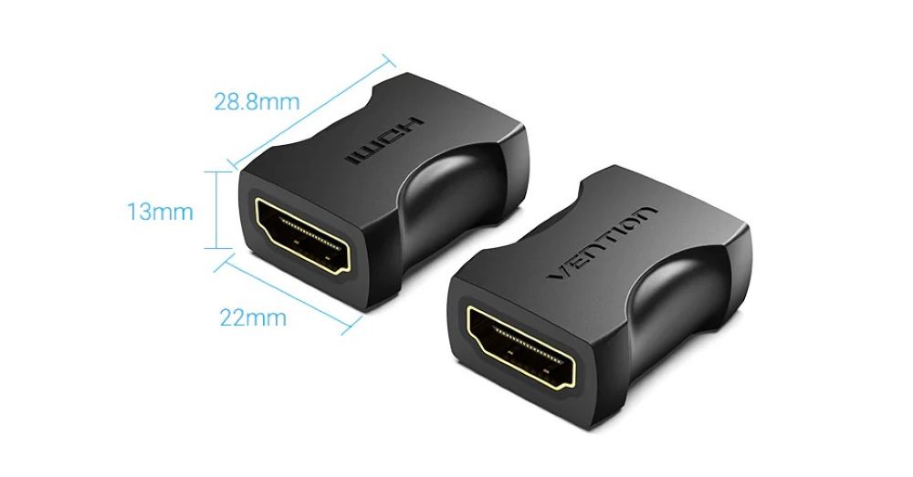 Złączka HDMI-HDMI Vention 4K@60Hz