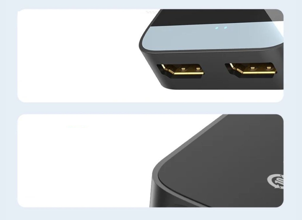 Dwukierunkowy przełącznik 2-portowy HDMI Vention 4K@60Hz