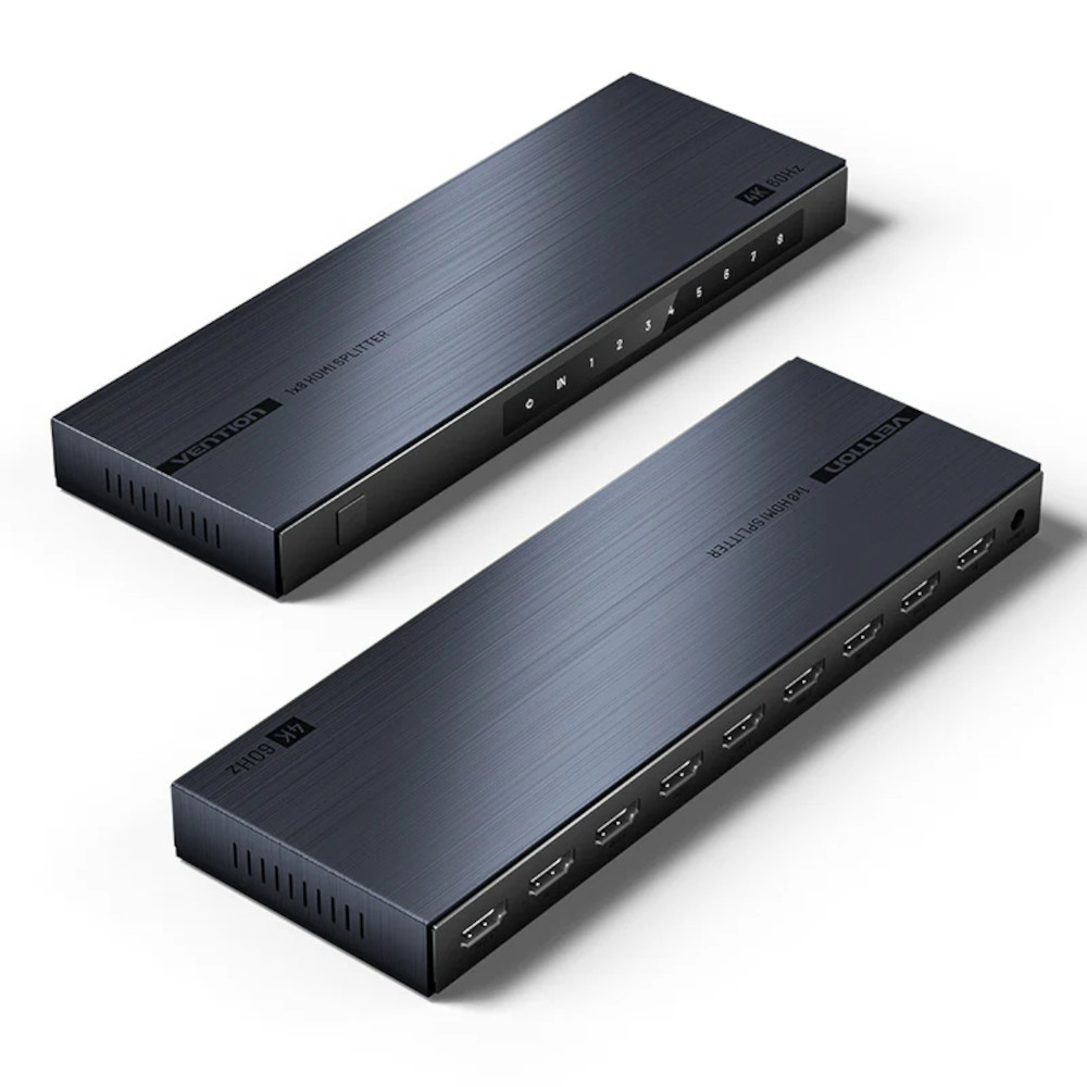 HDMI Splitter Vention 1 wejście x 8 wyjść 4K@60Hz 