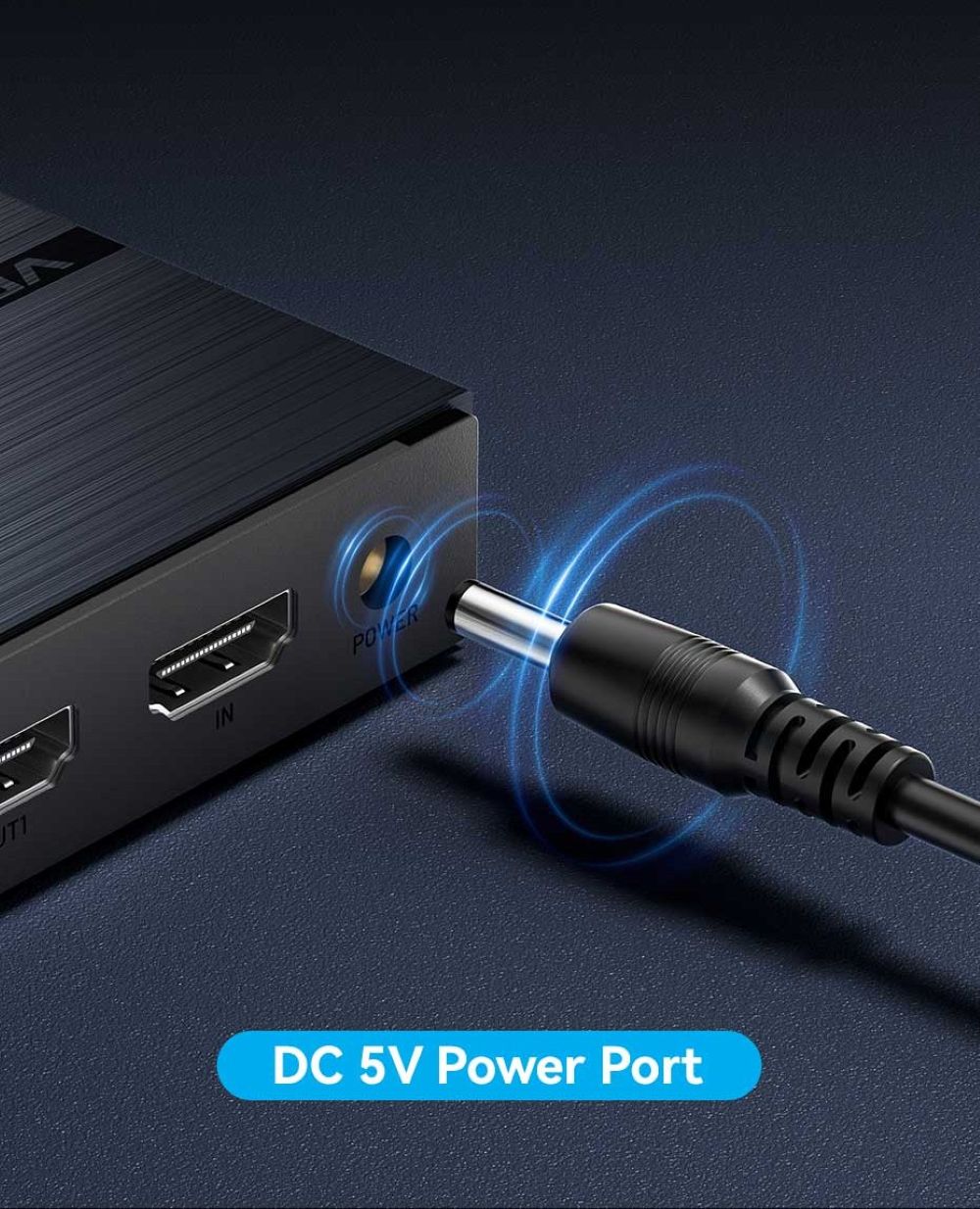 HDMI Splitter Vention 1 wejście x 8 wyjść 4K@60Hz 