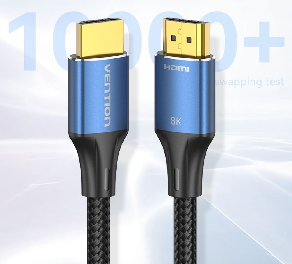 Kabel HDMI Vention 8K Ultra HD 48Gbps w oplocie 2m
