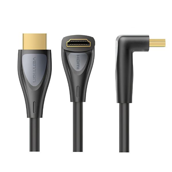 Kabel HDMI Vention ALQBH 4K HD kątowy 270° 2 m czarny