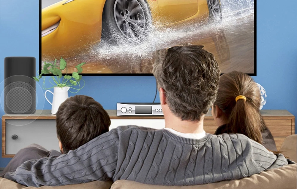 Kabel audio optyczny Vention w oplocie z aluminiowym złączem 5m szary