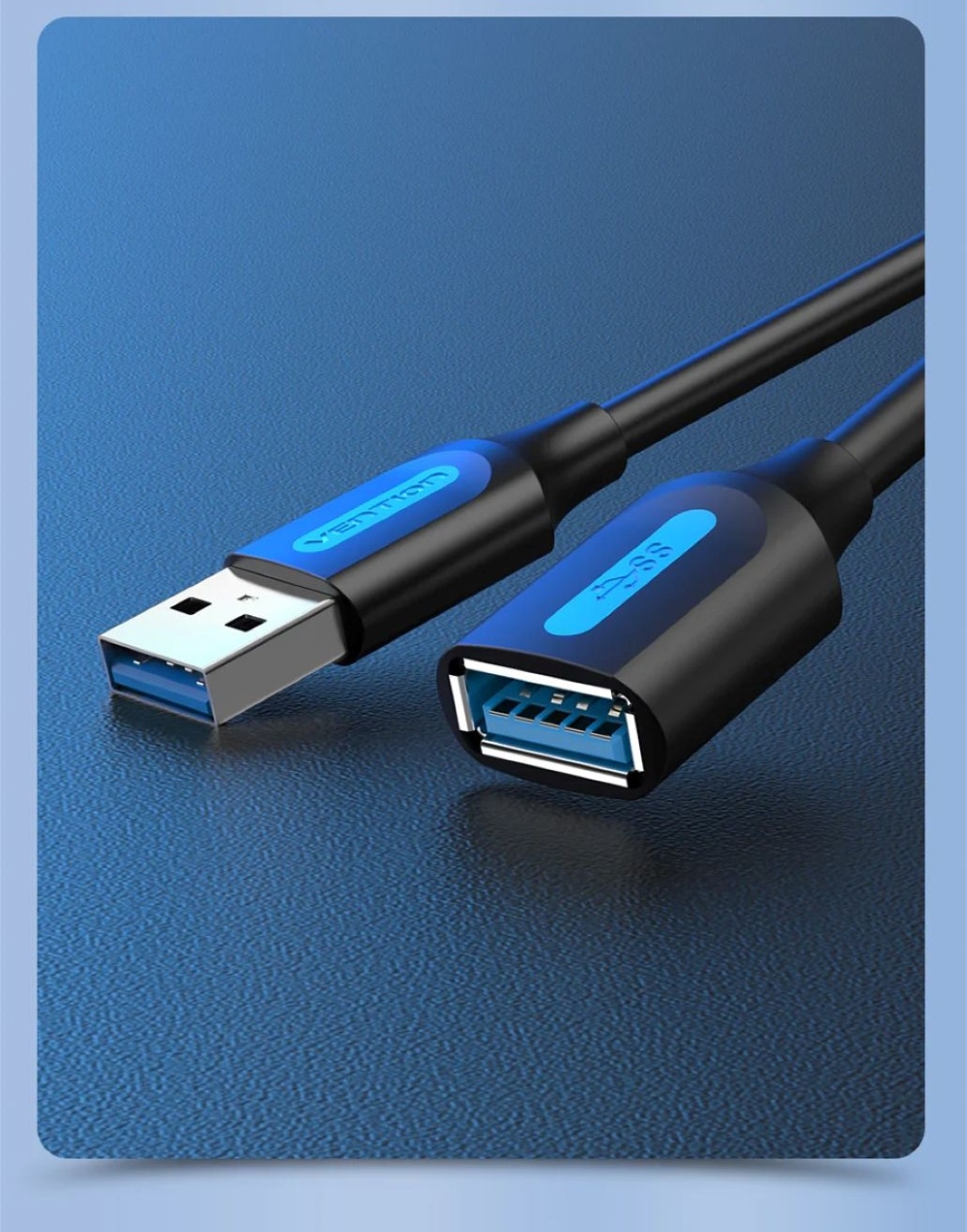 Przedłużacz USB 3.0 Vention 0.5m