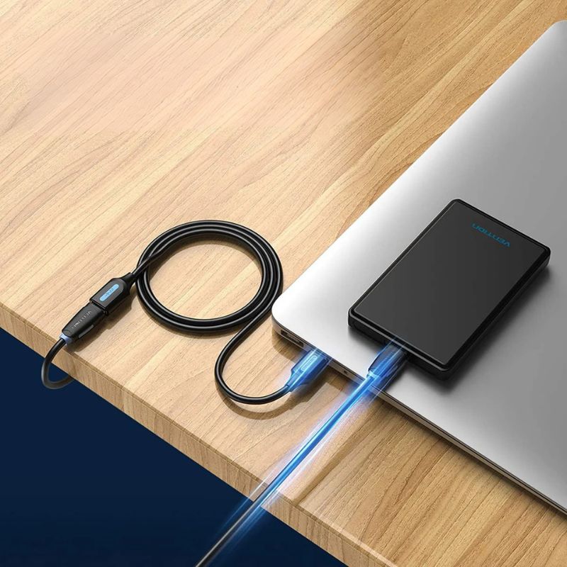 Przedłużacz USB, 3.0, Vention, 5m