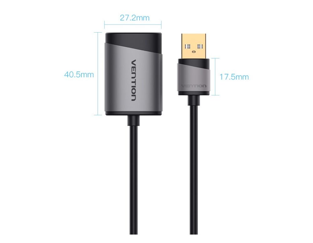 Zewnętrzna karta dźwiękowa USB Vention 0,15m