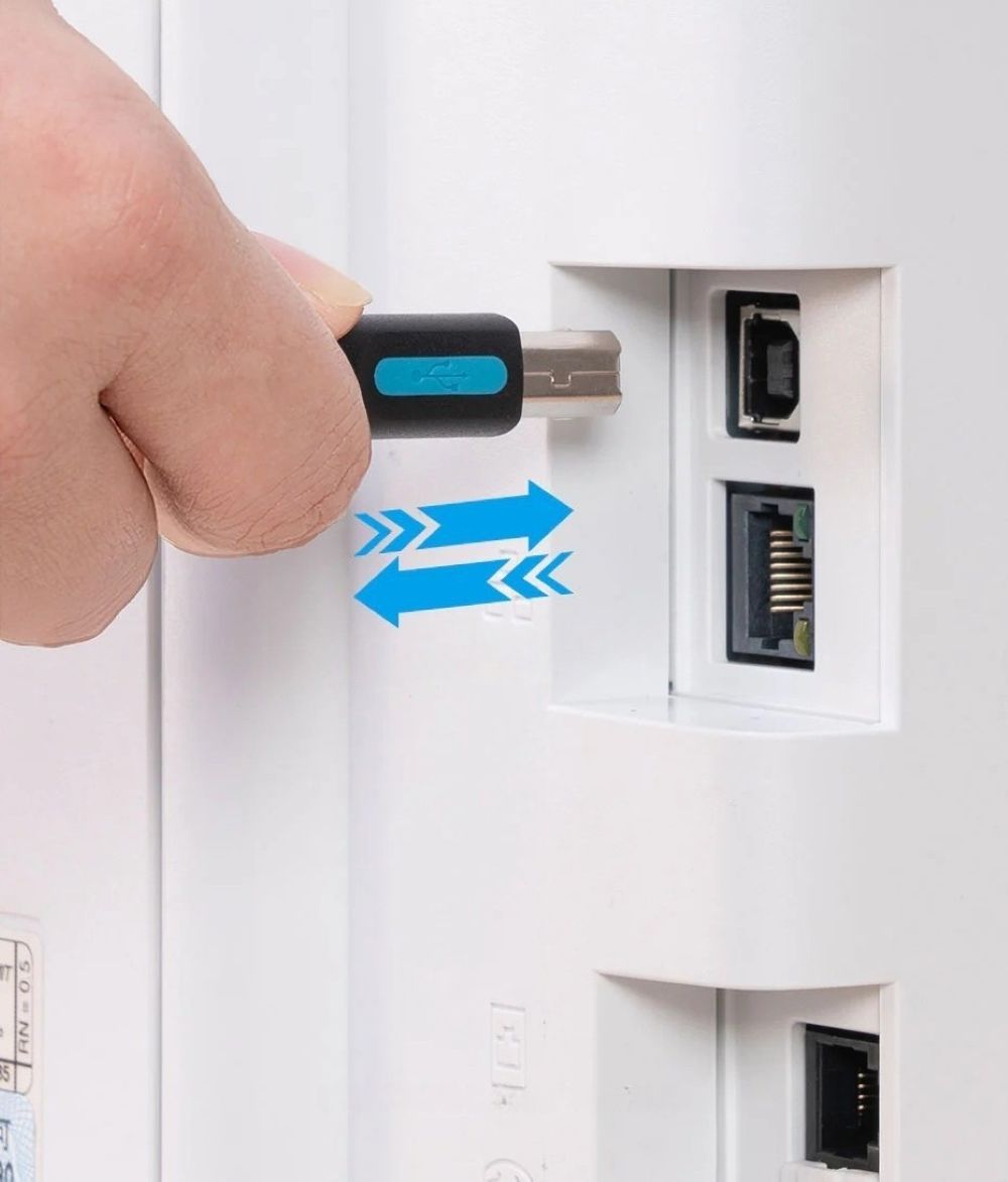 Kabel USB 2.0 USB-A do USB-B Vention 480Mbps 3m