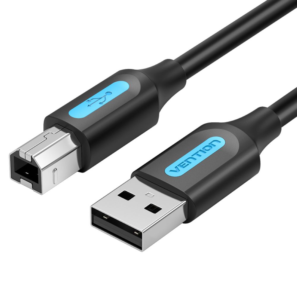 Kabel USB 2.0 USB-A do USB-B Vention 480Mbps 2m 