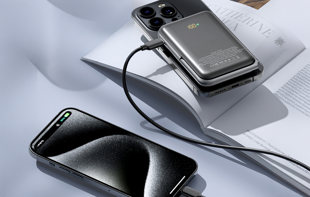 Powerbank Vention 20W PD 10000 mAh czarny