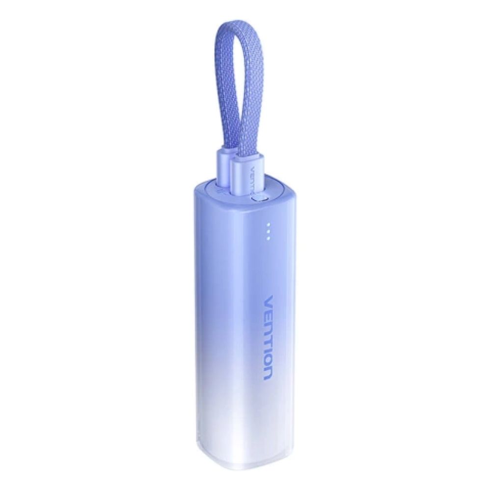 Powerbank Vention 20W PD USB-C Lightning 5000 mAh niebieski gradient