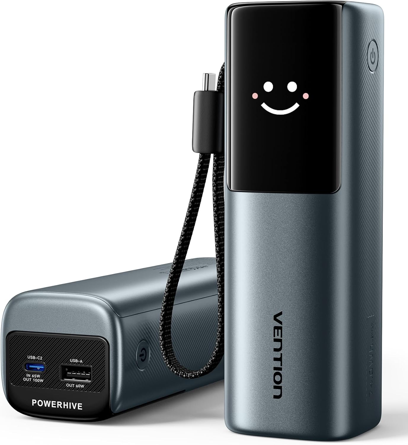Powerbank Vention Powerhive Series 20000Mah 165W + kabel USB-C 240W