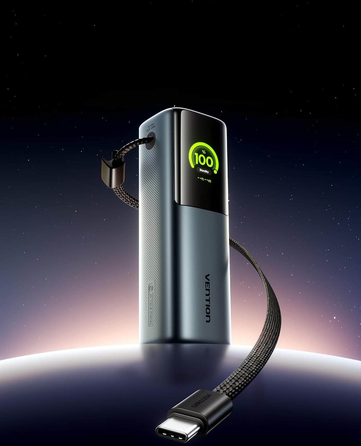 Powerbank Vention Powerhive Series 20000Mah 165W + kabel USB-C 240W
