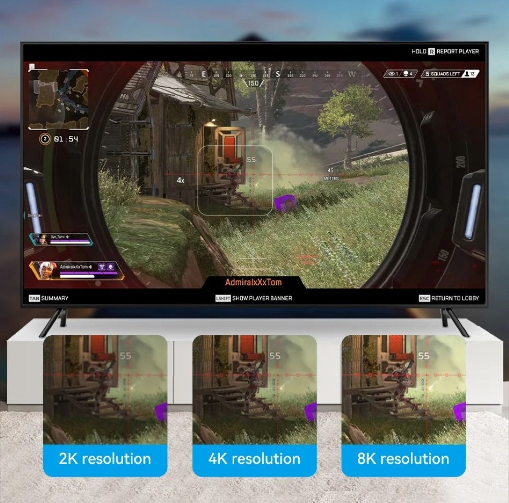 Kabel DisplayPort Vention 8K@60Hz 4K@144H 3m