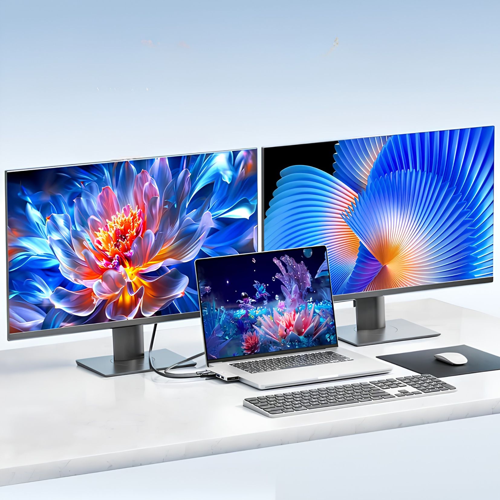 Stacja dokująca Vention 6 w 2 USB-C 8K@240Hz ThunderBolt USB-C 80Gbps 140W