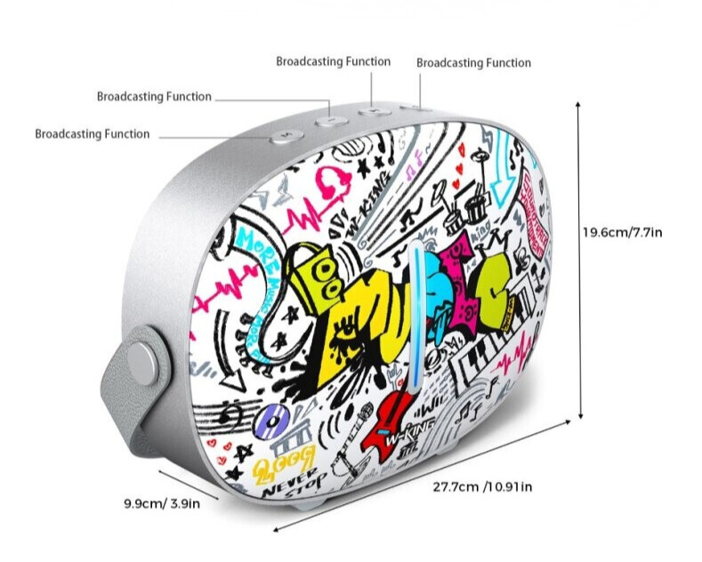 Przenośny głośnik bezprzewodowy W-King T8II Music
