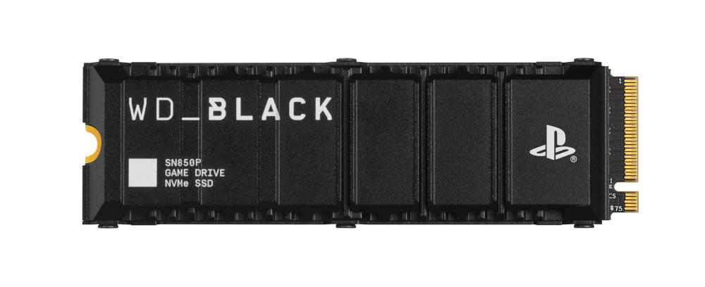 DYSK WD_BLACK SN850P NVMe SSD HEATSINK 1TB do PS5